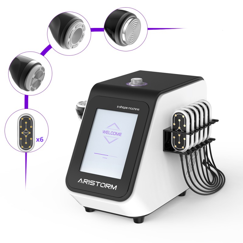 Professional S Shape Promax Cavitation Body Sculpting Machine