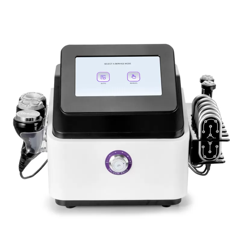 Mini 6 In 1 S Shape Promax Cavitation Body Sculpting Face Lifting Machine