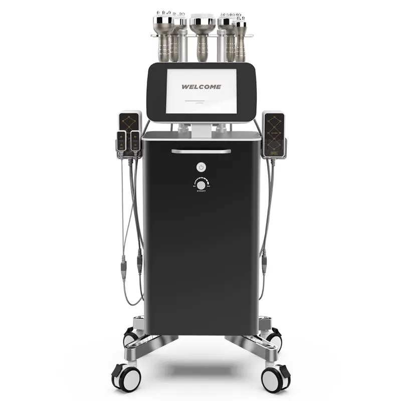 Stand 6-in-1 Cavitation Machine with RF & Vacuum for Body Sculpting
