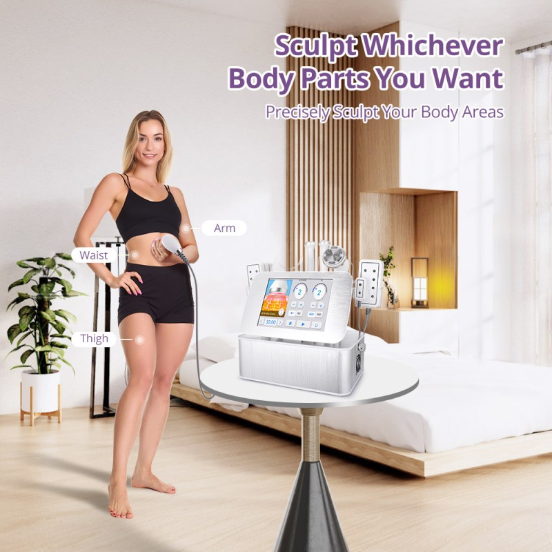 S Shape 30K Cavitation Body Contouring Skin Tightening Machine Spa Use