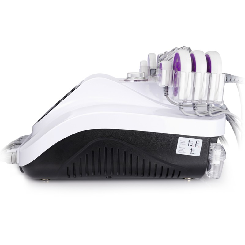 Máquina S-Shape de Cavitación 30K con Ultrasonido, Vacío RF y Láser Lipo para Moldeo Corporal