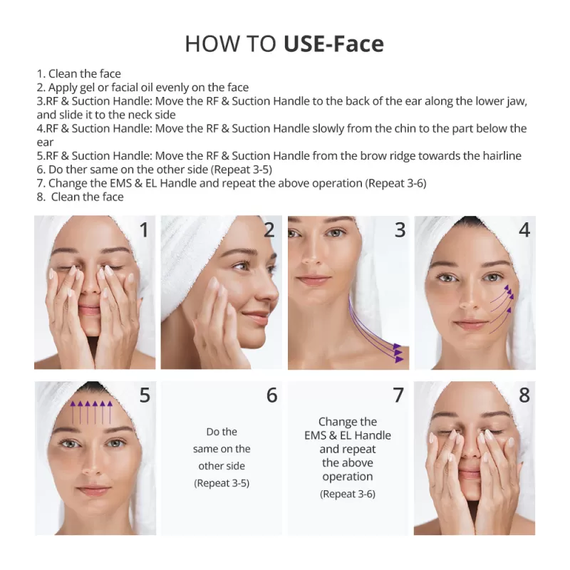 S Shape 30K Ultrasound Cavitation RF Body Shaping & Facial Lifting Machine