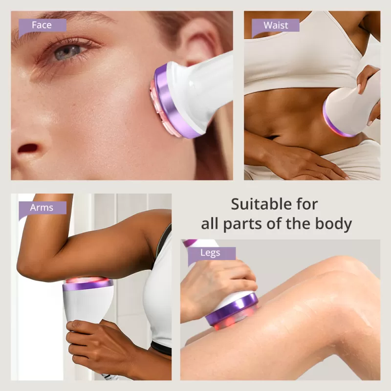 S Shape 30K Ultrasound Cavitation RF Body Shaping & Facial Lifting Machine