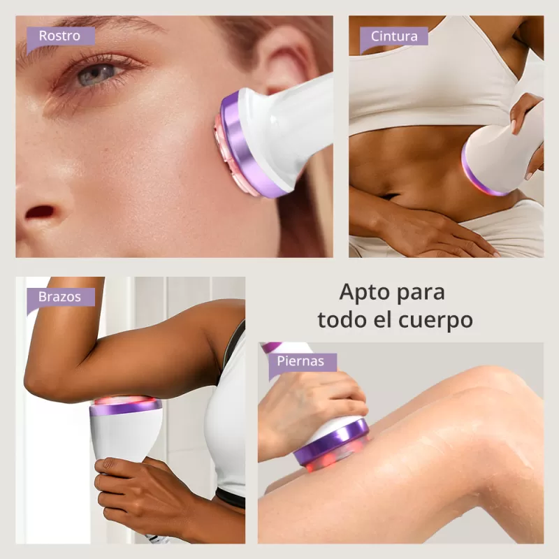 Máquina S Shape de Ultrasonido 30K con Cavitación RF para Moldeado Corporal y Lifting Facial de Uso Doméstico