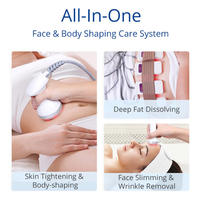 S Shape Cavitation 160MW Laser Lipo Body Contouring Machine