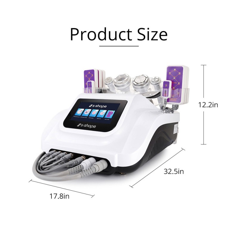 S Shape Cavitation 160MW Laser Lipo Body Contouring Machine