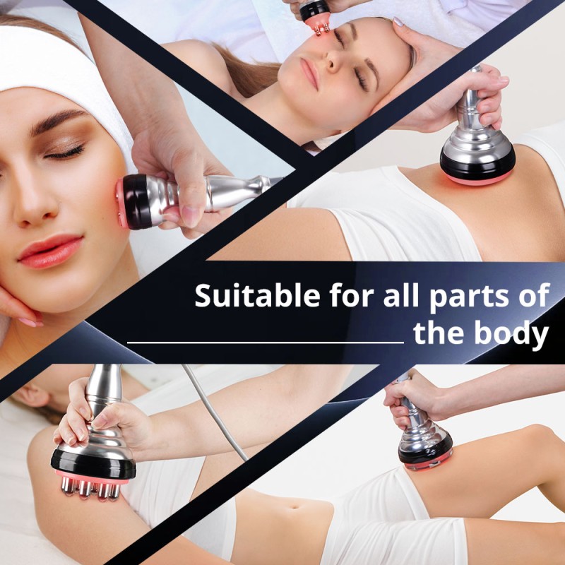 Metal 7 in 1 30K Cavitation S Shape Body Contouring Machine