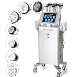 Standing Metal 7 in 1 S Shape 30K Cavitation Body Contouring Machine