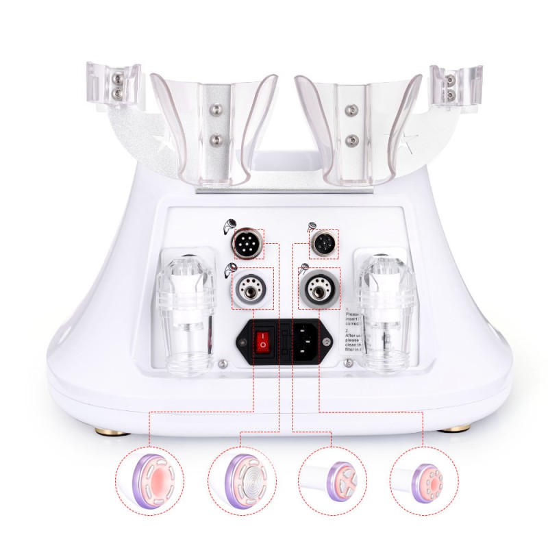 S Shape 30 Khz Cavitation 5MHZ RF Cellulite Removal Body Sculpting Machine USA Stock