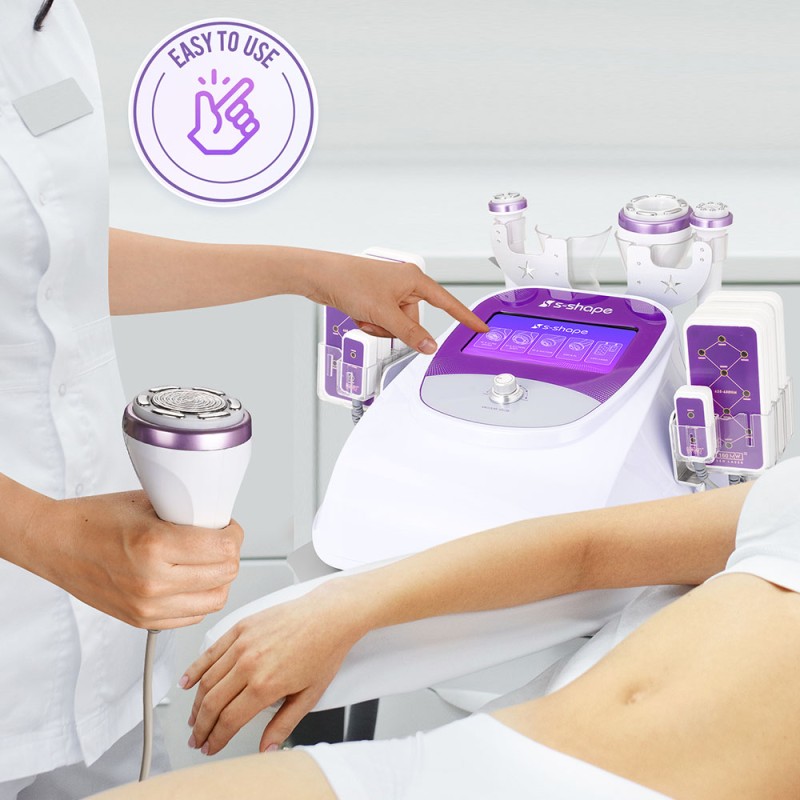 S Shape Cavitation 2.5 160MW Laser Lipo Body Shaping Device
