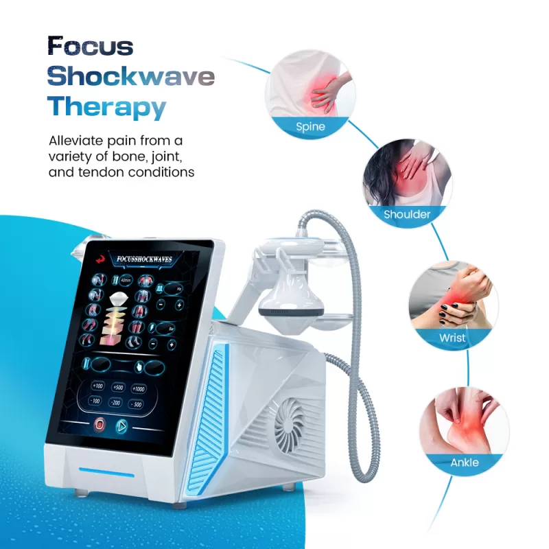 Focus Shockwave Therapy Machine for Deep Tissue Pain Relief & Rehabilitation