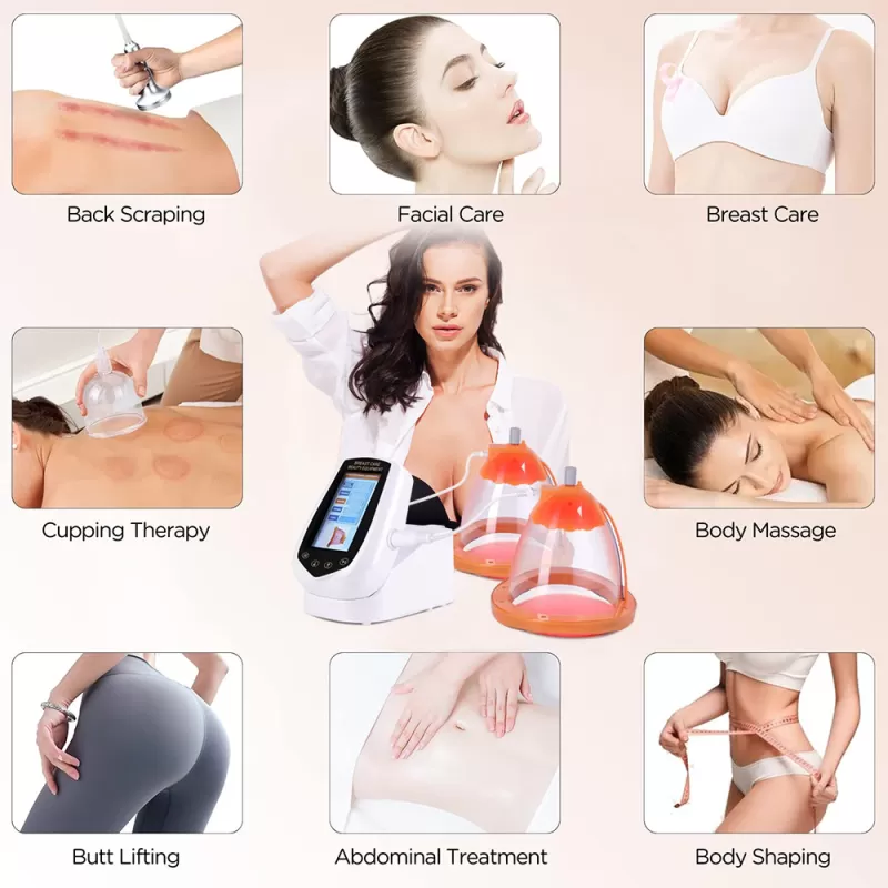 Micro-current Red Light Vacuum Therapy Machine