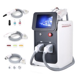 3 in 1 Multifunction Q-switched IPL+RF+Nd Yag Hair Tattoo Removal Machine