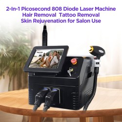 2-In-1 Picosecond 808 Diode Laser Hair Removal Machine
