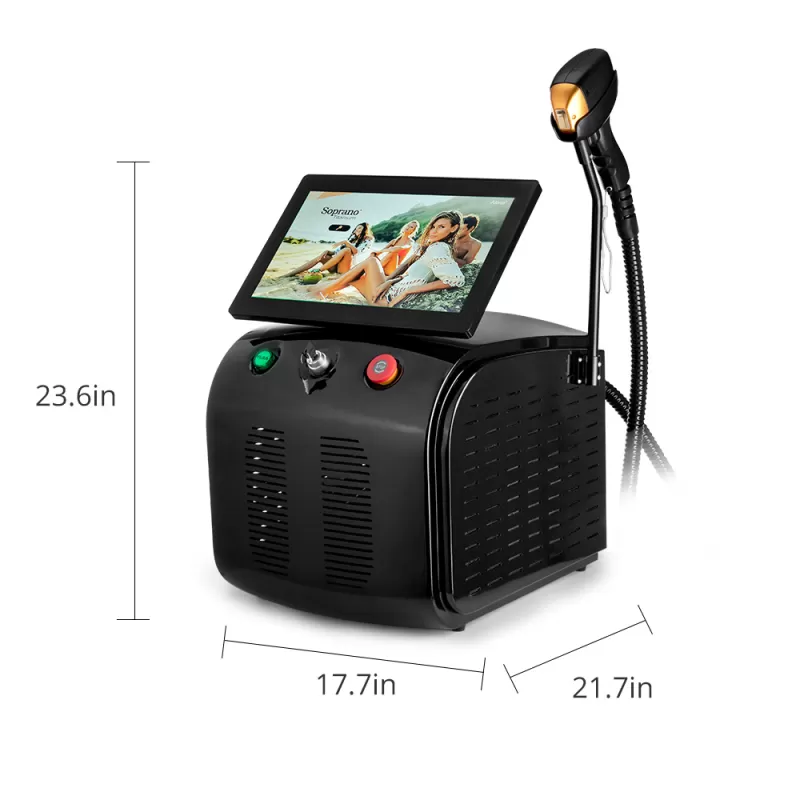 2 In 1 Pico Laser Diode Laser Machine For Tattoo Hair Spots Removal