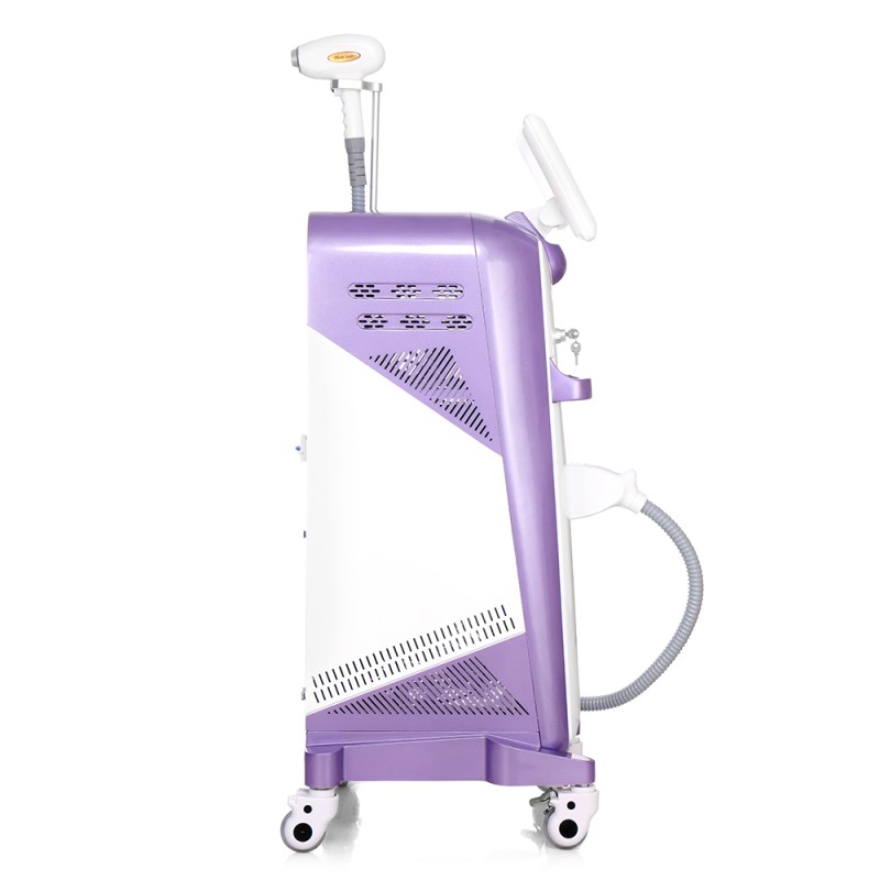 Standing 755/808/1064nm Diode Laser Hair Removal Machine Spa Use