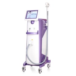 Standing 755/808/1064nm Diode Laser Hair Removal Machine Spa Use