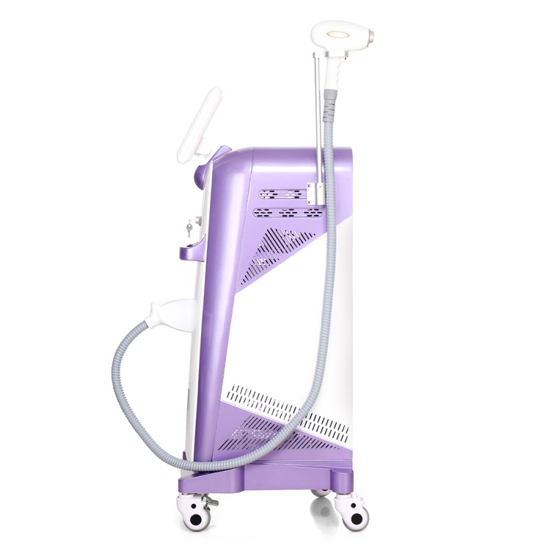 Standing 755/808/1064nm Diode Laser Hair Removal Machine Spa Use