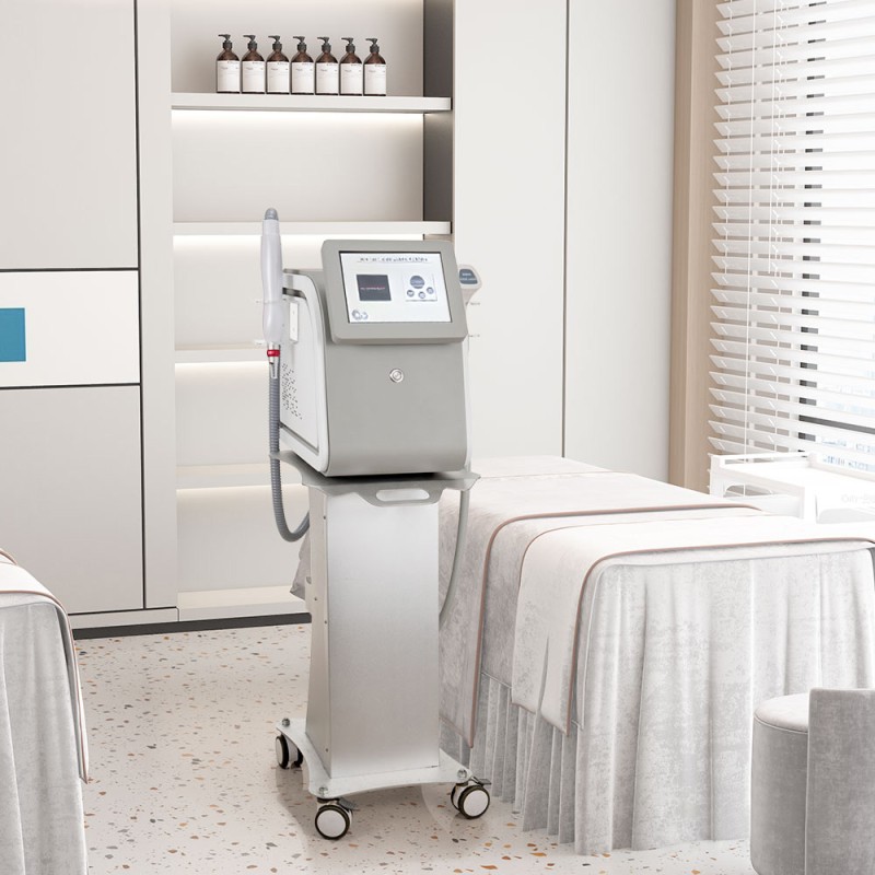 2 in 1 808nm Diode Yag Laser Hair Tattoo Removal Machine