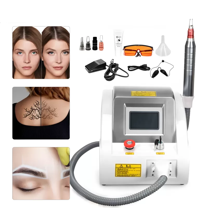 Professional Q-Switched Picosecond Laser Tattoo Removal Machine – 532nm & 1064nm