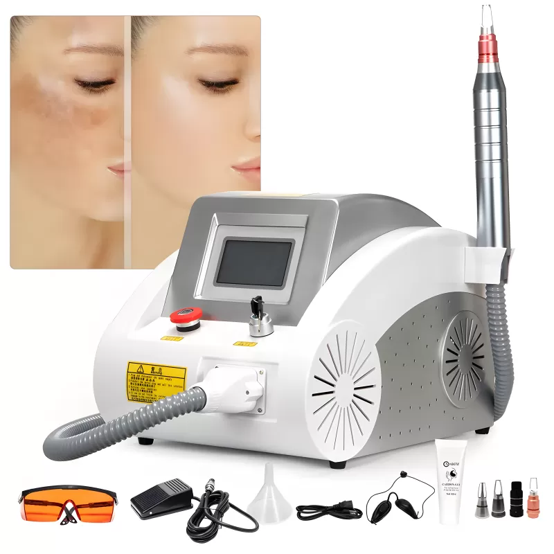 Professional Q-Switched Picosecond Laser Tattoo Removal Machine – 532nm & 1064nm