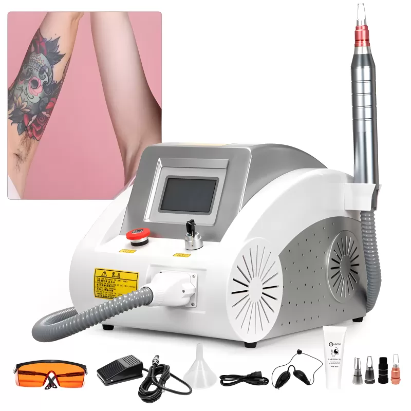 Professional Q-Switched Picosecond Laser Tattoo Removal Machine – 532nm & 1064nm