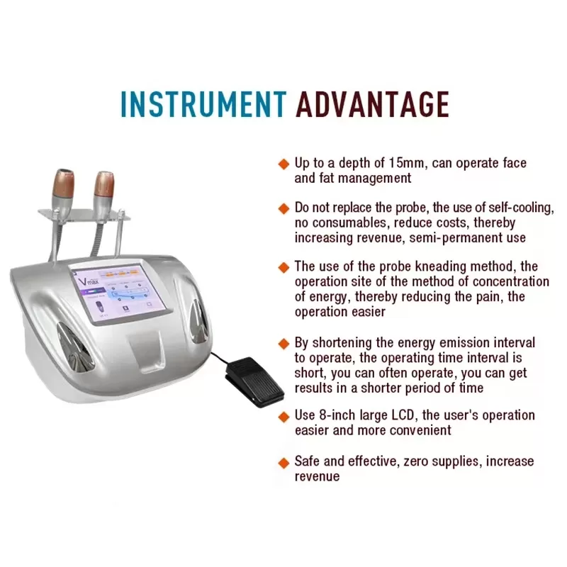 Radar Line Hifu Skin Tightening Wrinkle Remove Machine