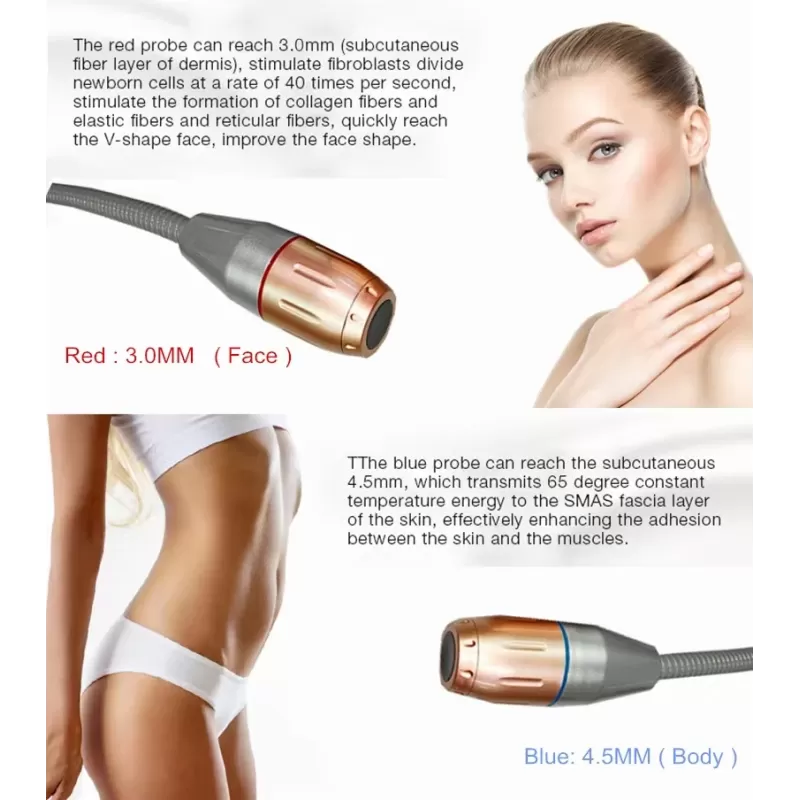 Radar Line Hifu Skin Tightening Wrinkle Remove Machine