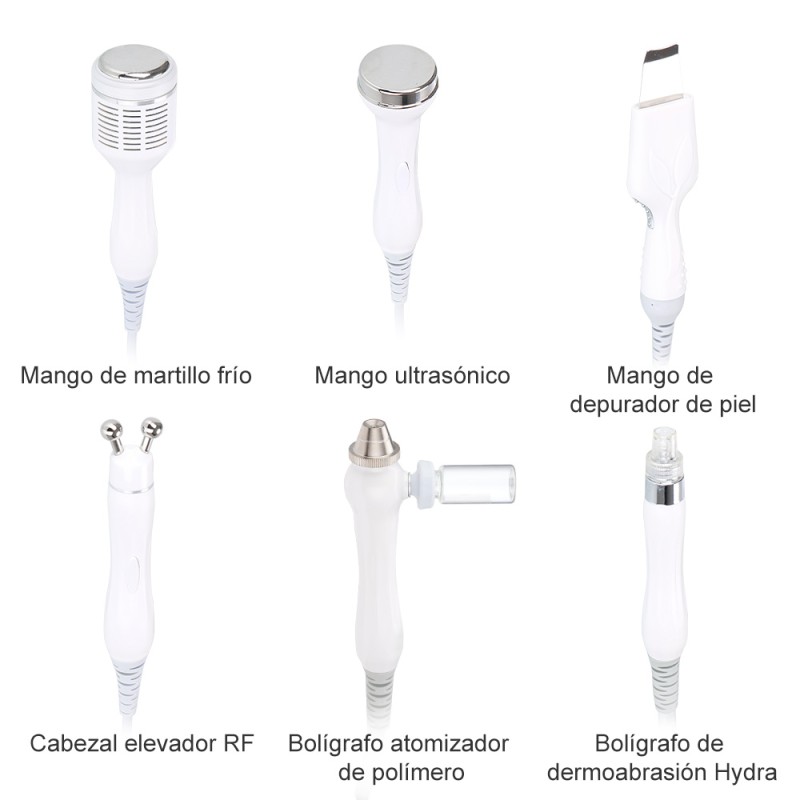 Máquina Facial 6 en 1 de Hidro Dermabrasión para Uso en Salón
