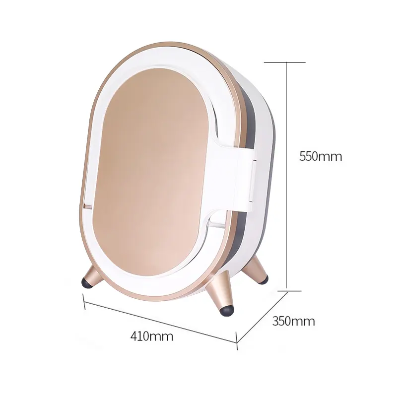 Professional 3D Skin Analysis Scanner UV Smart Mirror Machine