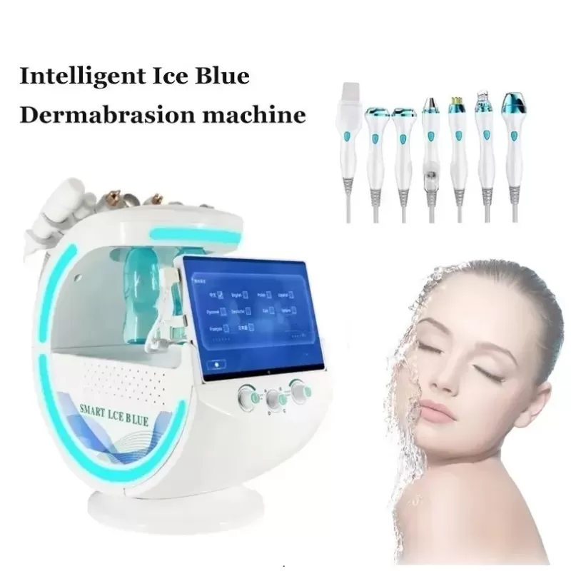7 In 1 Multifinctional Hydra Facial Skin Testing Machine