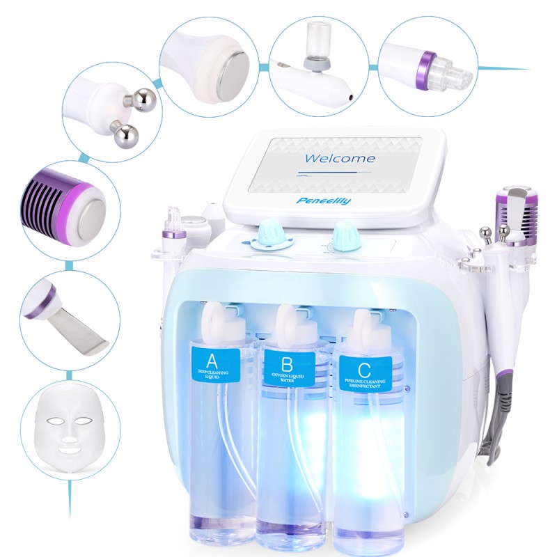 7-in-1 Hydro Dermabrasion & Skin Rejuvenation Facial Machine