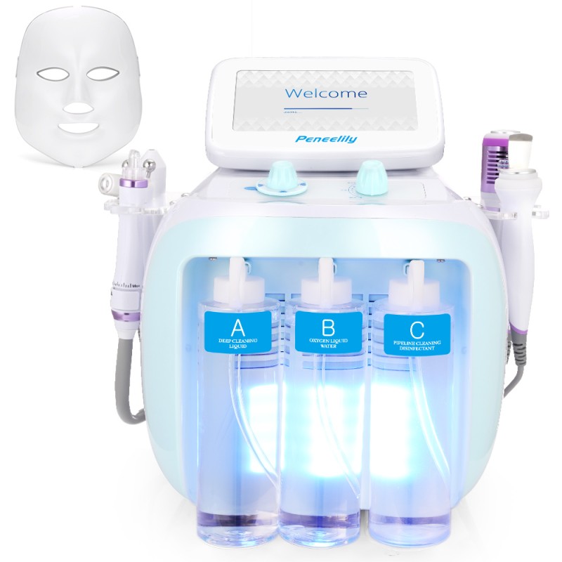 7-in-1 Hydro Dermabrasion & Skin Rejuvenation Facial Machine