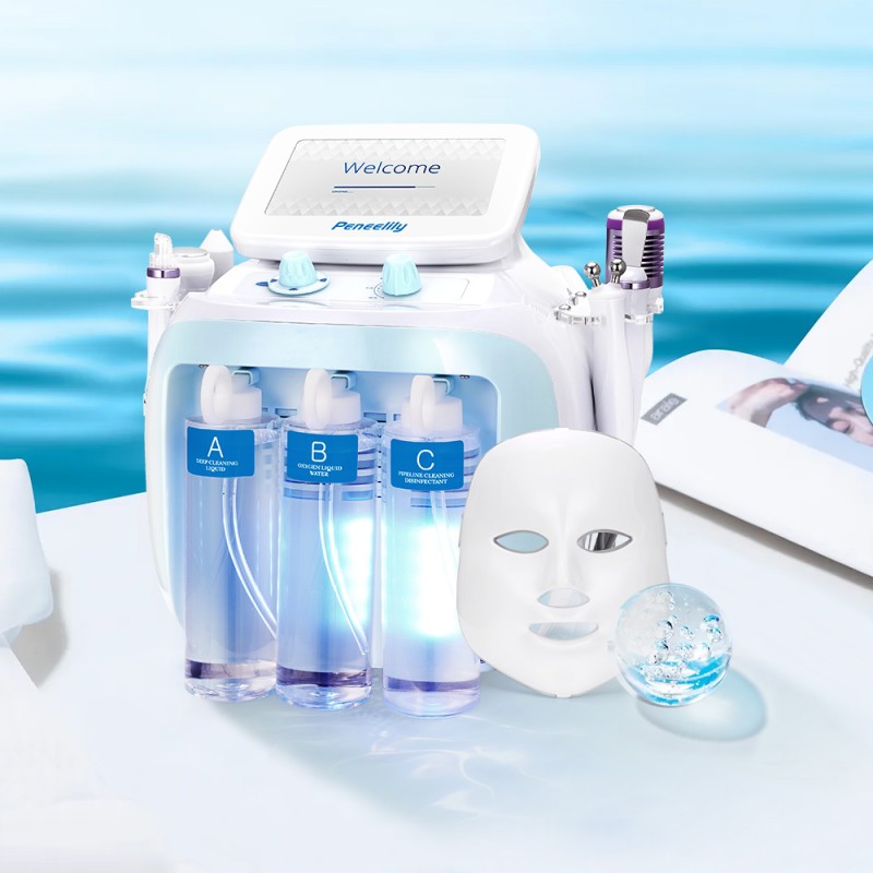 7-in-1 Hydro Dermabrasion & Skin Rejuvenation Facial Machine