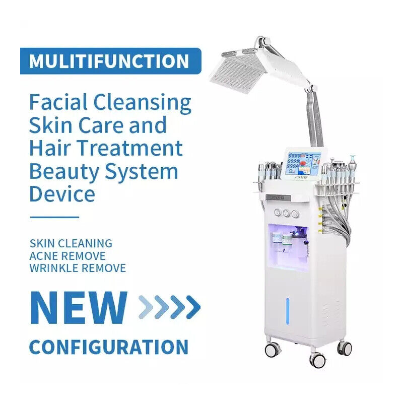 Salon Quality 14 In 1 Hydra Facial Multifunctional Skin Care Machine