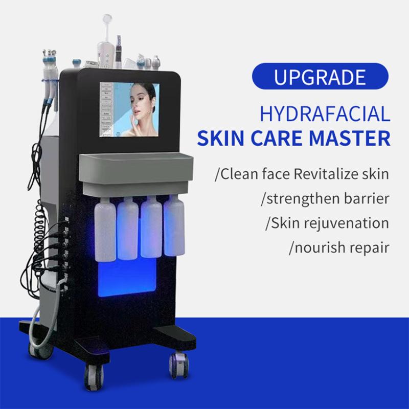 Professional Hydra Dermabrasion Facial 14 In 1 Peeling Skin Care Machine