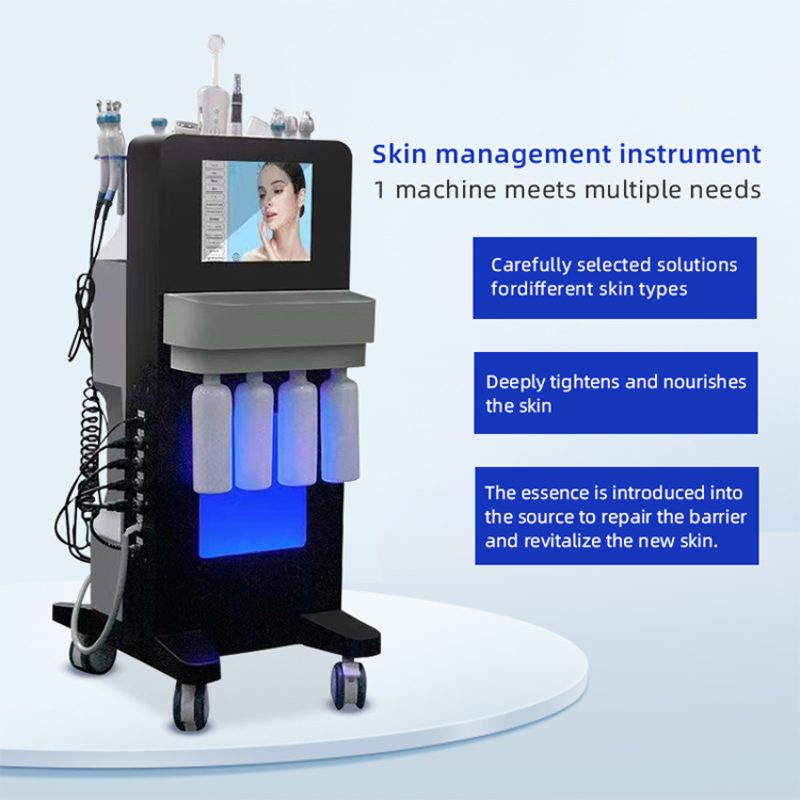 Professional Hydra Dermabrasion Facial 14 In 1 Peeling Skin Care Machine