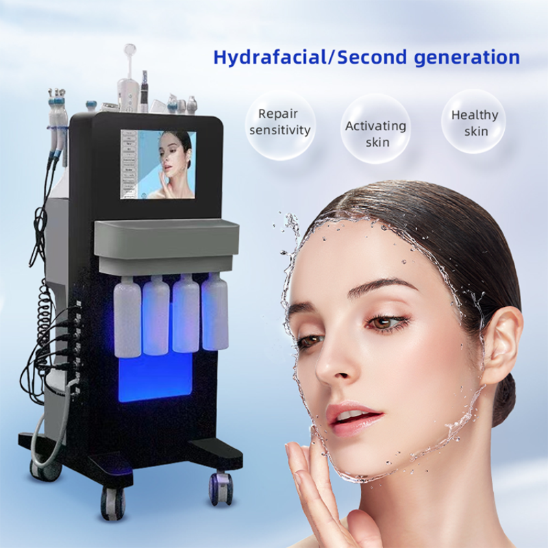 Professional Hydra Dermabrasion Facial 14 In 1 Peeling Skin Care Machine