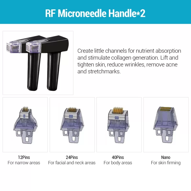 Gold Fractional RF Microcrystalline Microneedle Machine