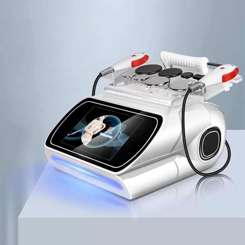 3 in 1 Tecar Therapy Machine with CET & RET Probes and Massage Gun