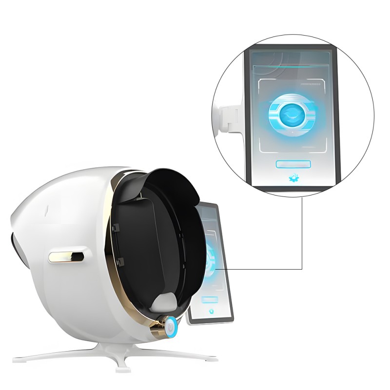 Smart Skin Analyzer with 3D Simulation & AI Face Recognition for Precise Skin Analysis