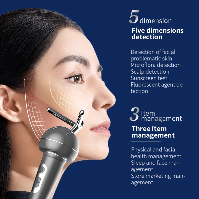 X5 Pro AI Skin & Scalp Image Analyzer Health Management Machine