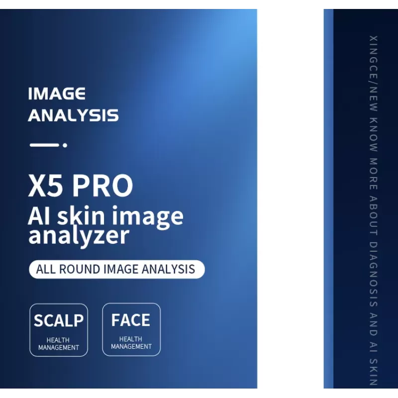 X5 Pro AI Skin & Scalp Image Analyzer Health Management Machine