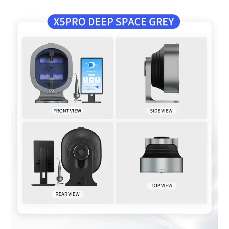 X5 Pro AI Skin & Scalp Image Analyzer Health Management Machine