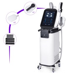 EMS 4 Handles With RF Body Massage Muscle Building Machine