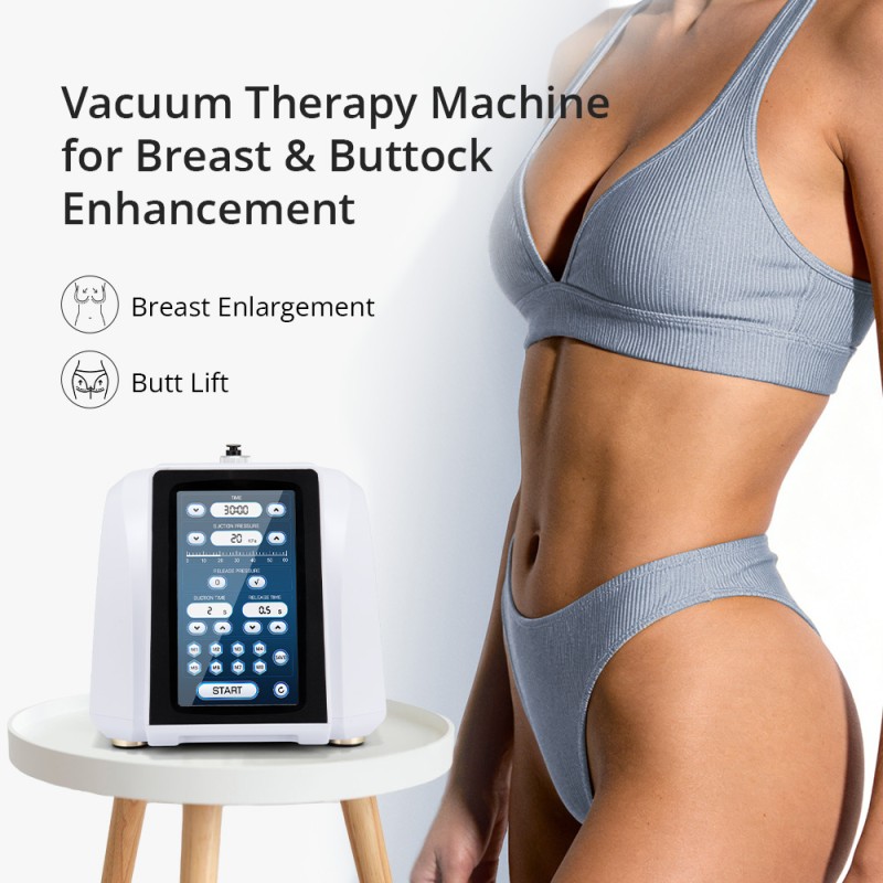 2IN1 Vacuum Therapy Machine With Preset Memory For Breast & Buttock Enhancement