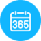 365 Day Warranty Icon