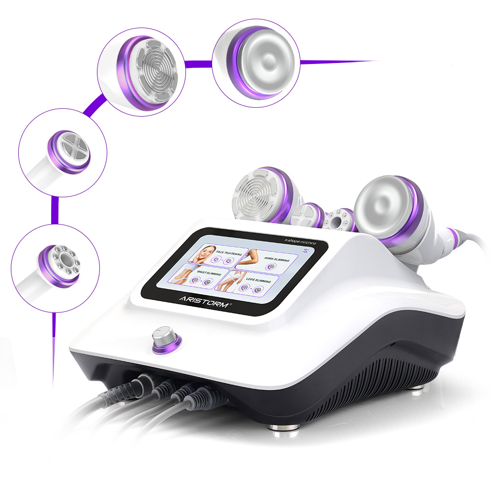 S Shape 30K Cavitation RF Body & Facial Shaping Machine for Home Use